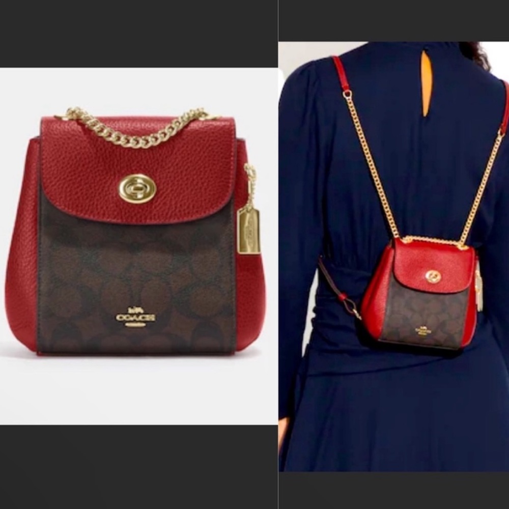COACH Mini Convertible Backpack